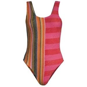 ISO- Farm Rio mixed stripe one piece